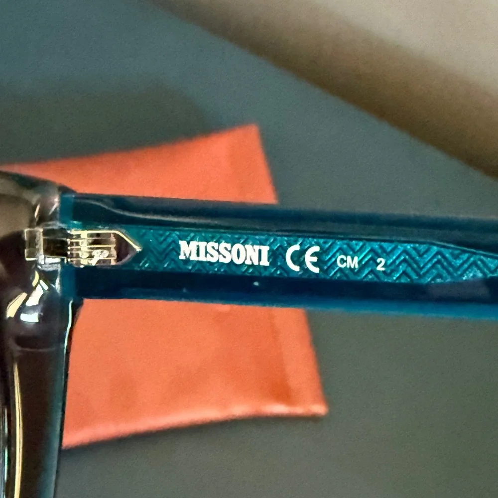 Missoni New MIS 0112/S Cat Eye Sunglasses Tortoise Teal Blue‎